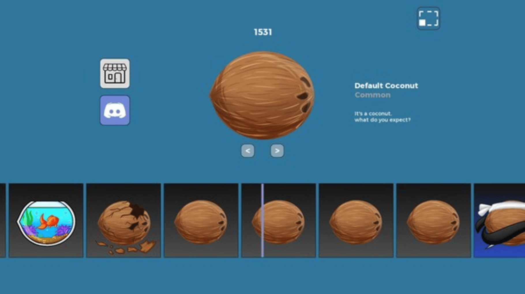 Coconut screenshot