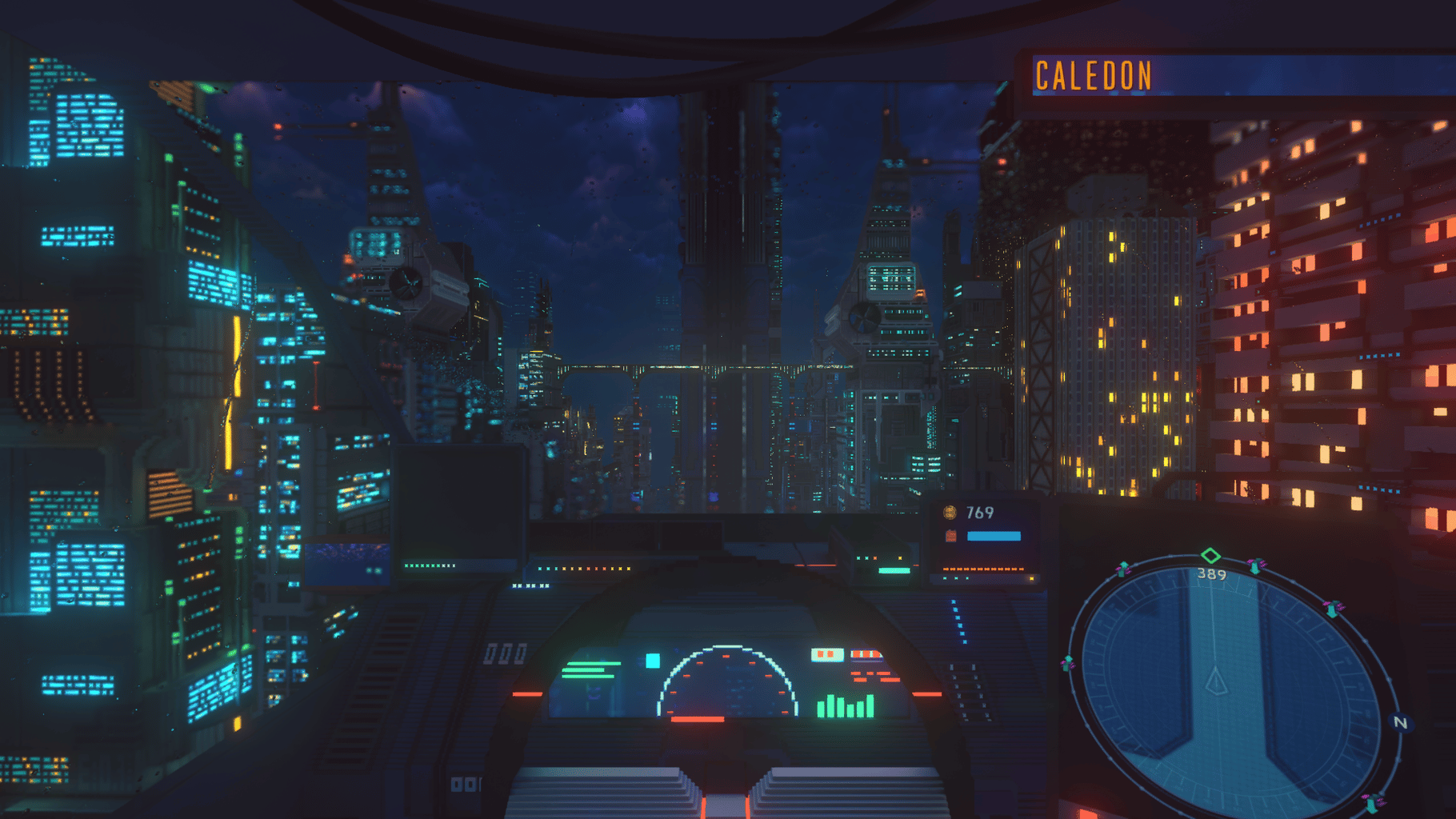 Cloudpunk screenshot