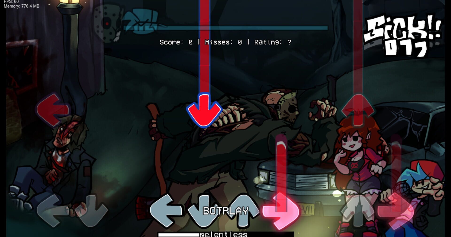 13th Friday Night: Funk Blood - Screenshot