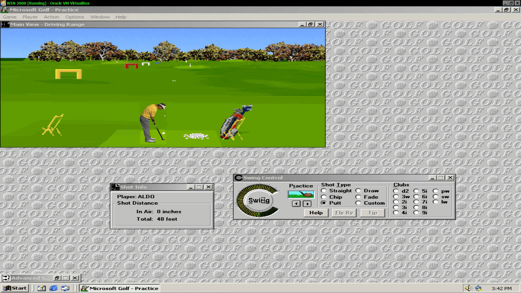 Microsoft Golf: Multimedia Edition screenshot