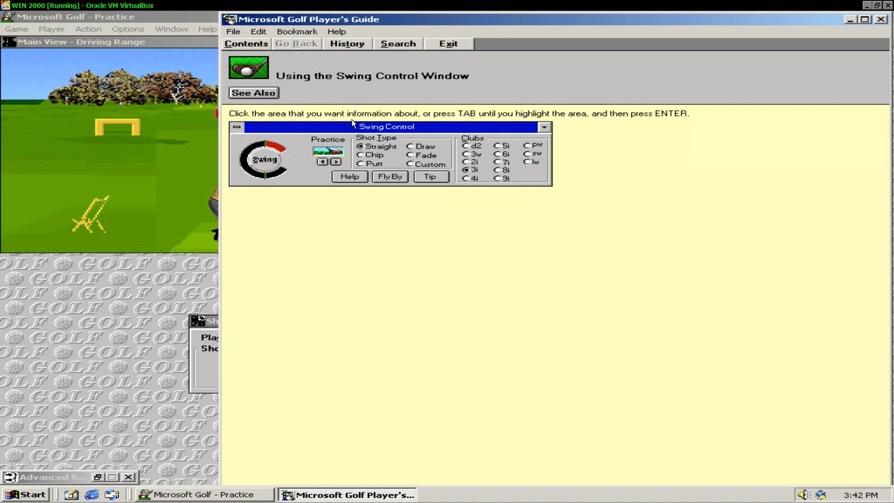 Microsoft Golf: Multimedia Edition screenshot