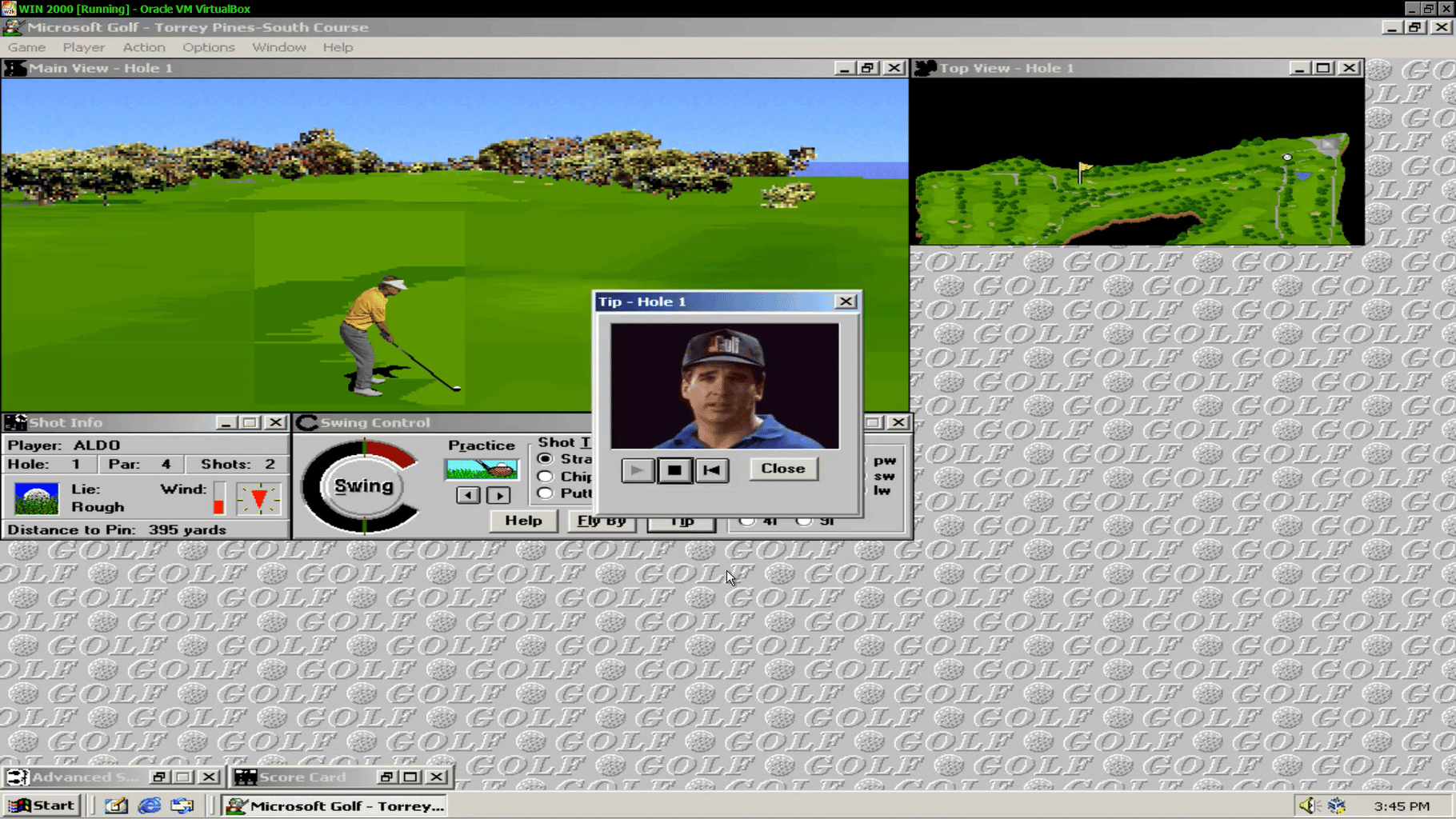 Microsoft Golf: Multimedia Edition screenshot