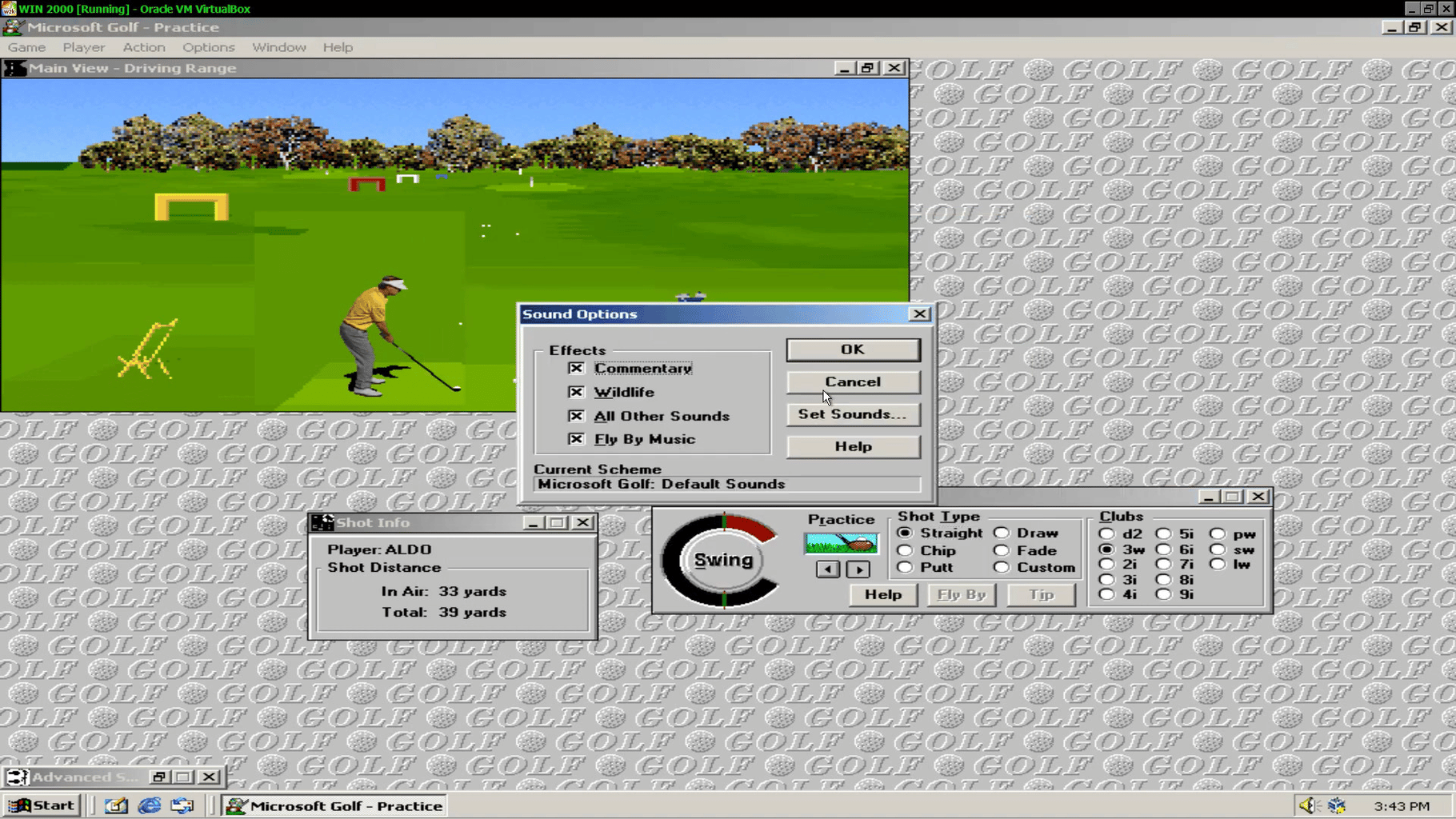 Microsoft Golf: Multimedia Edition screenshot