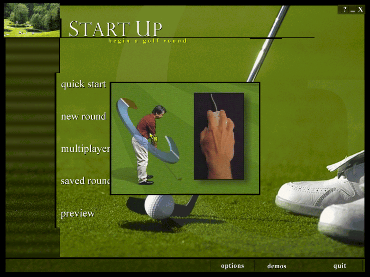 Microsoft Golf 1998 Edition screenshot