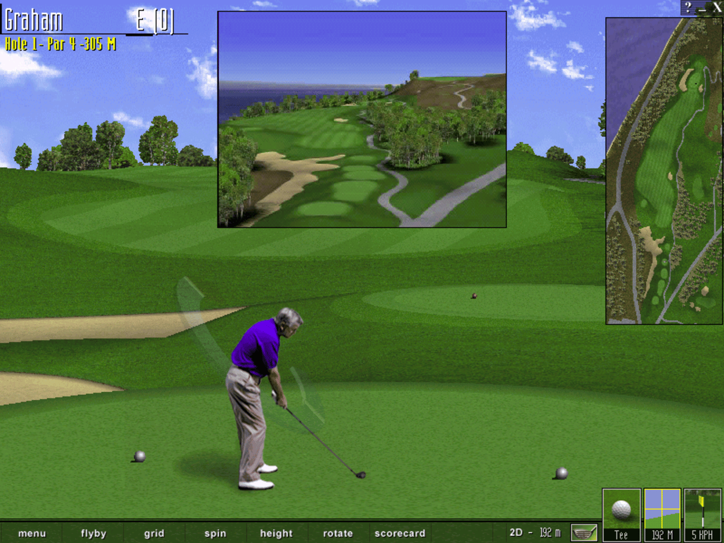 Microsoft Golf 1998 Edition screenshot