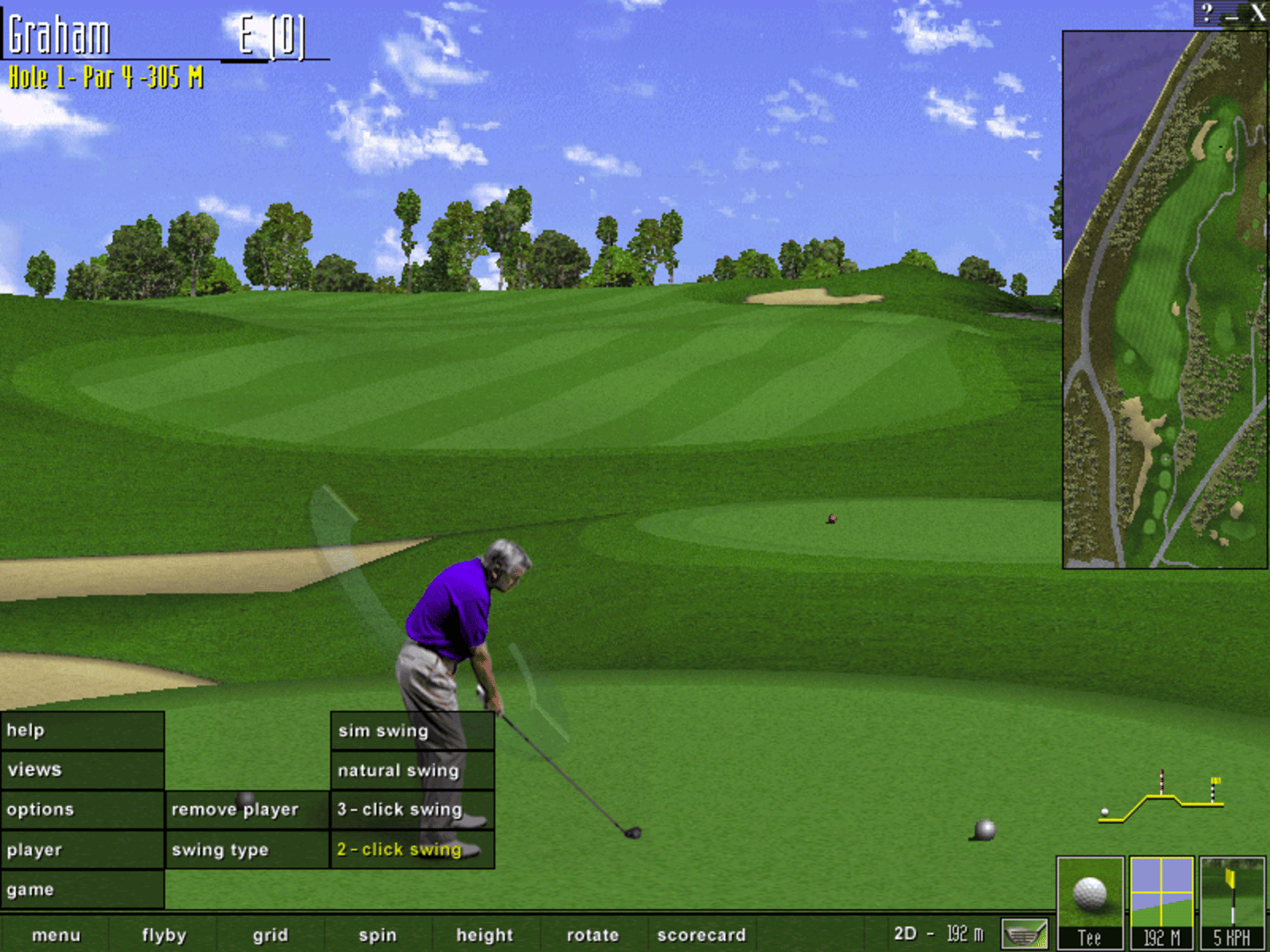 Microsoft Golf 1998 Edition screenshot