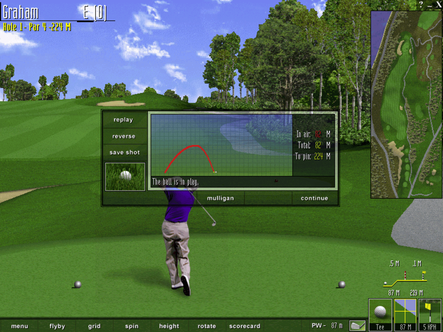 Microsoft Golf 1998 Edition screenshot