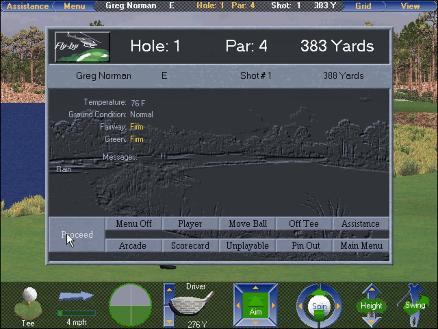 Greg Norman Ultimate Challenge Golf screenshot