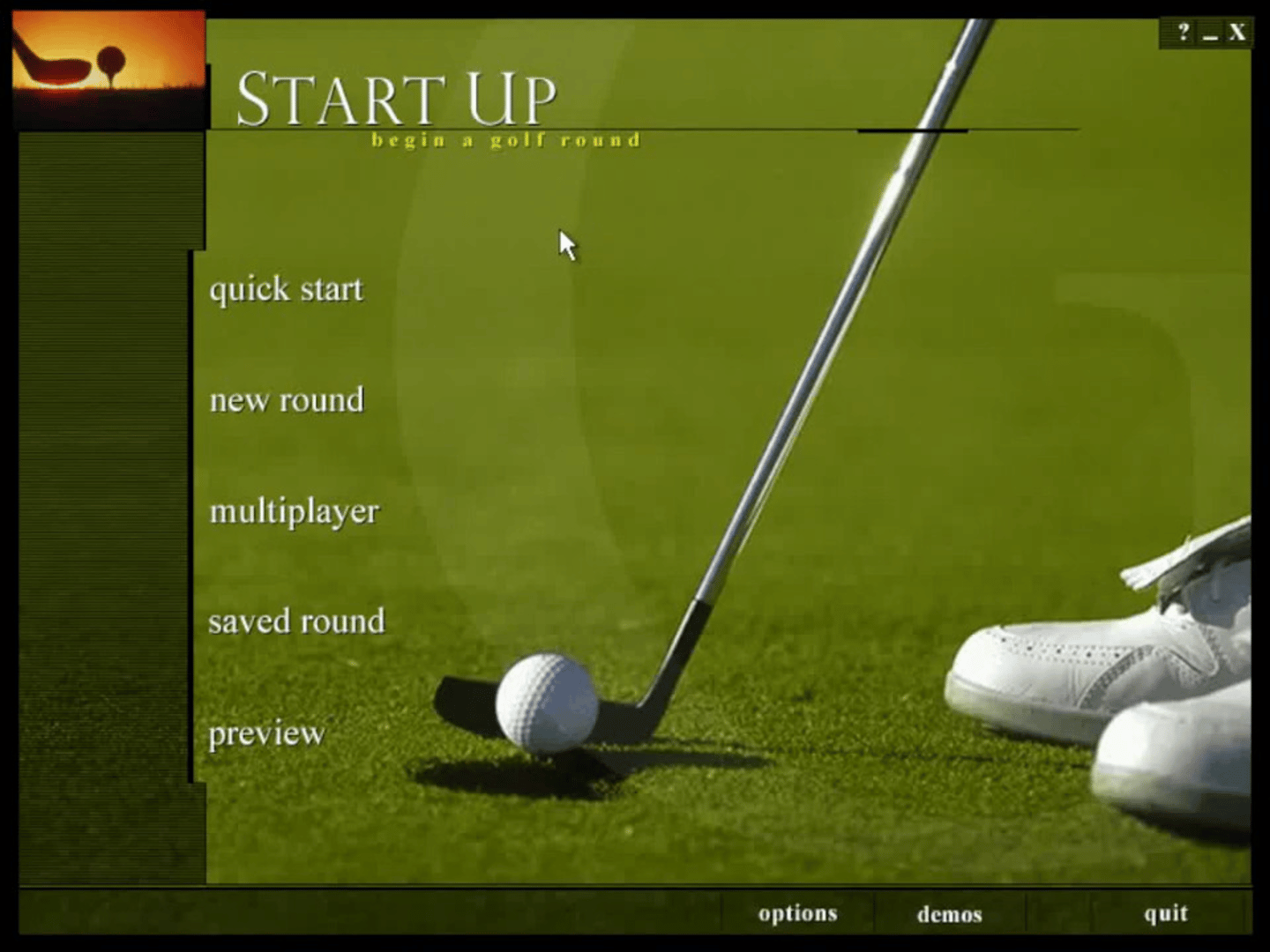 Microsoft Golf 1999 Edition screenshot