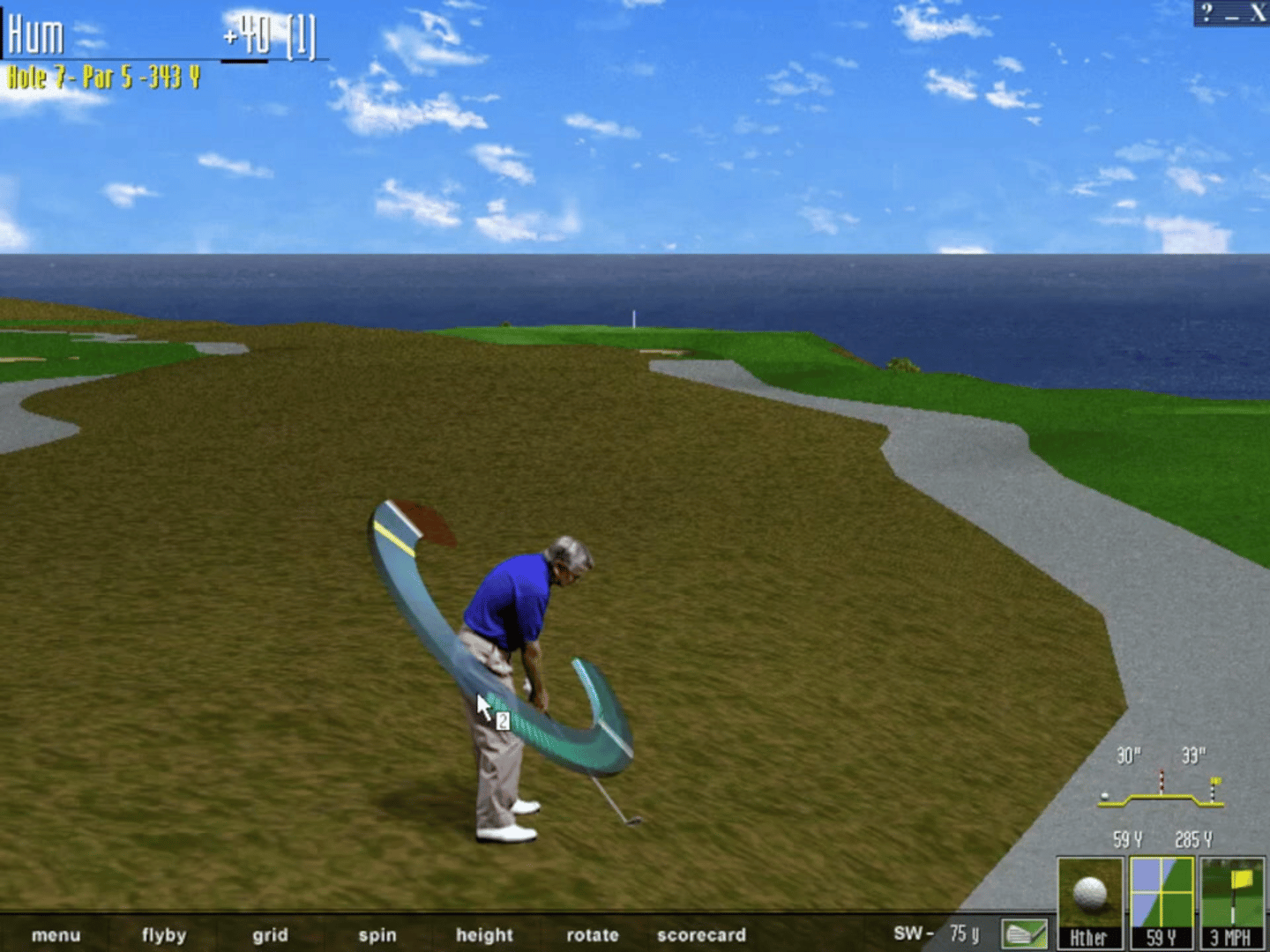 Microsoft Golf 1999 Edition screenshot