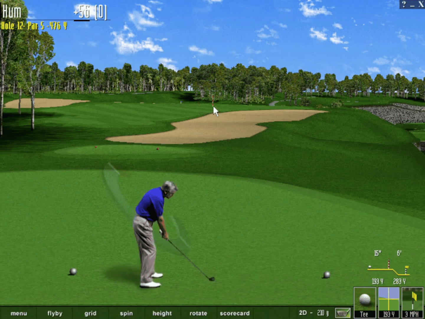 Microsoft Golf 1999 Edition screenshot