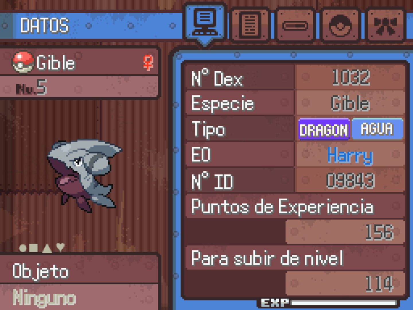 Pokémon Sombras de Arceus - Screenshot