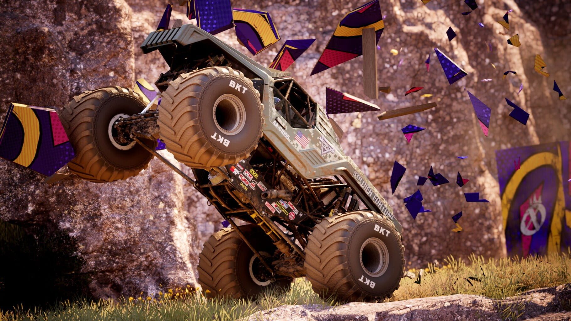 Captura de pantalla - Monster Jam Showdown: Big Air Edition