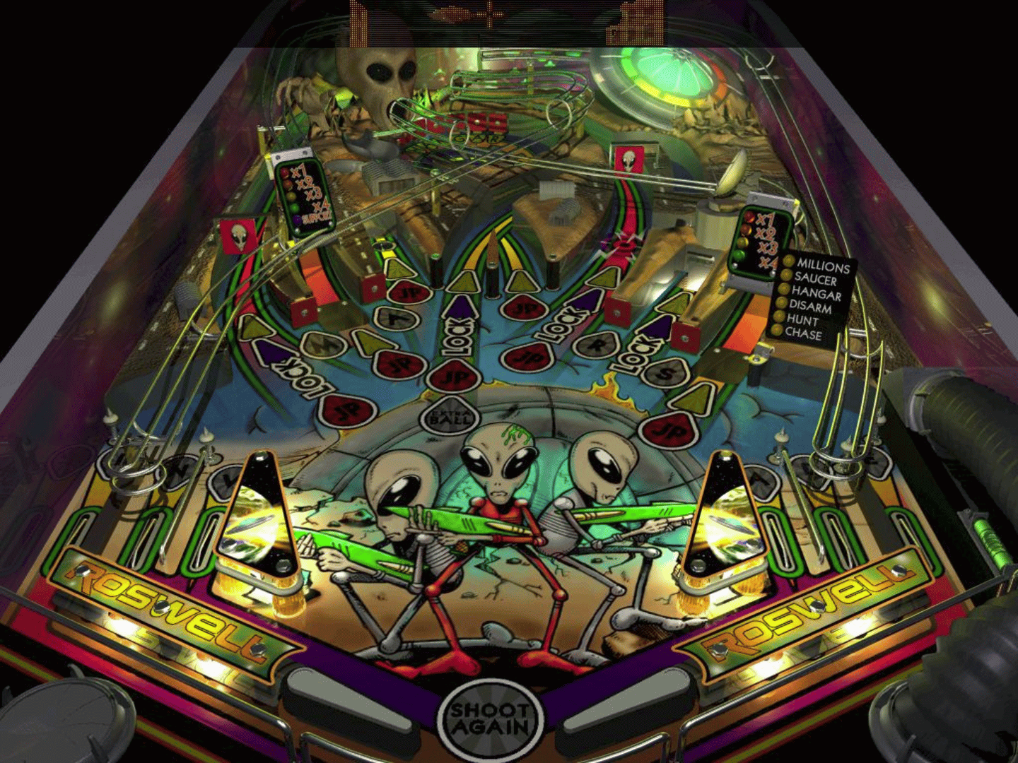 Roswell Pinball screenshot