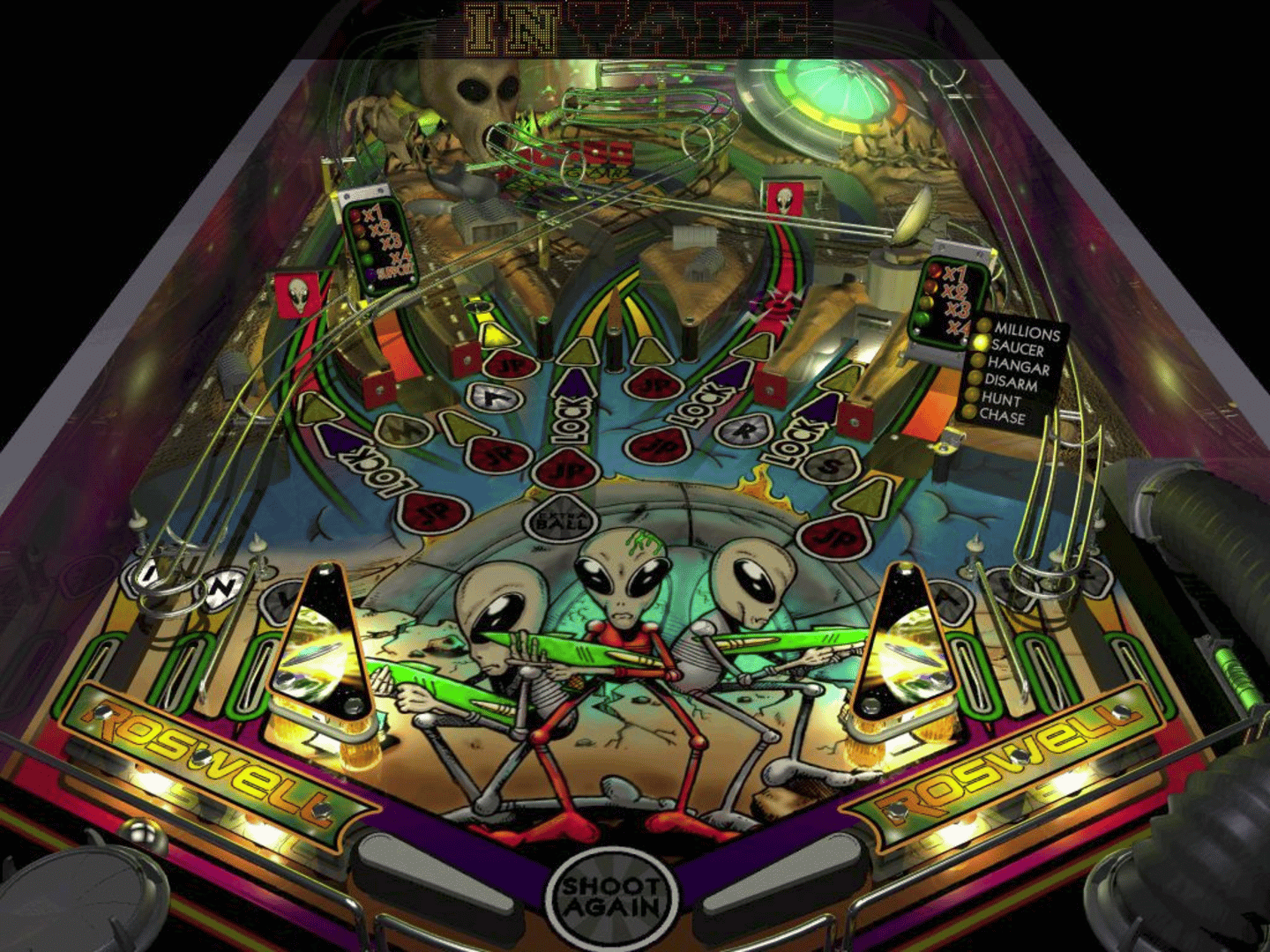 Roswell Pinball screenshot