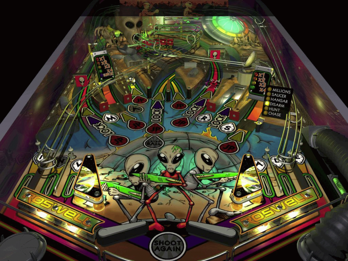 Roswell Pinball screenshot