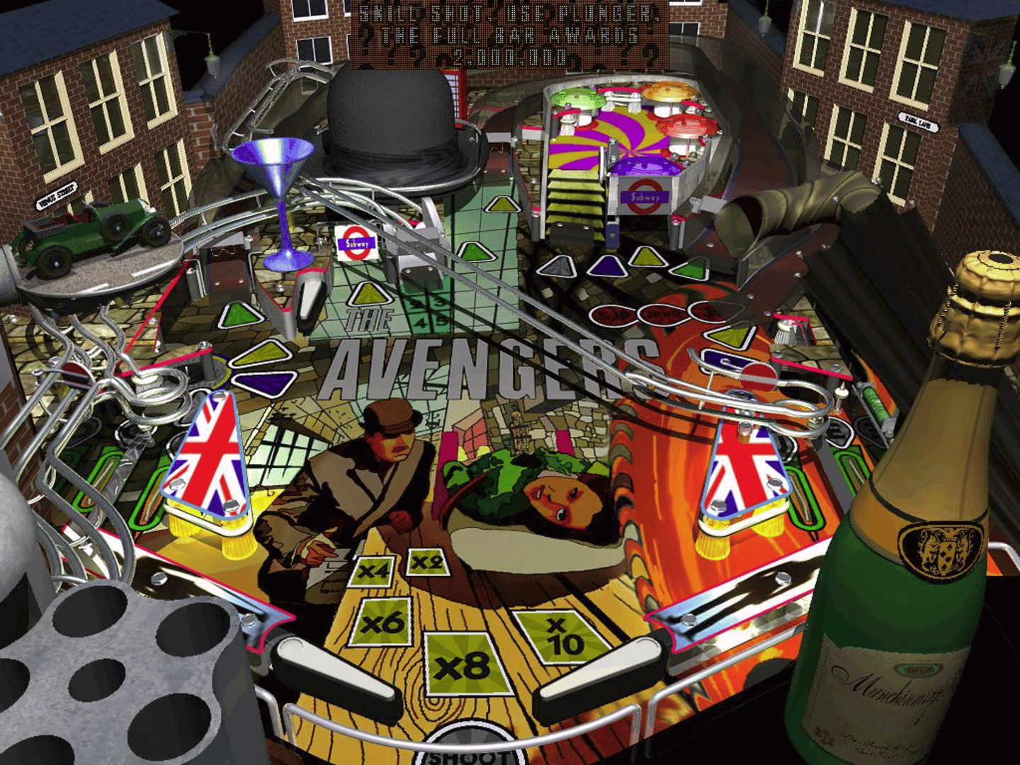 The Avengers Pinball screenshot