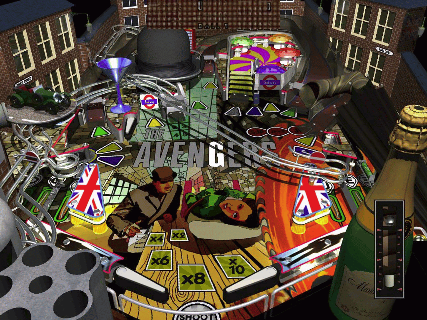 The Avengers Pinball screenshot