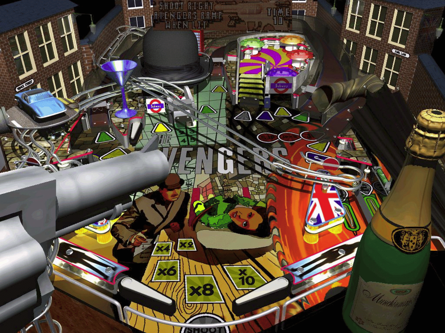 The Avengers Pinball screenshot