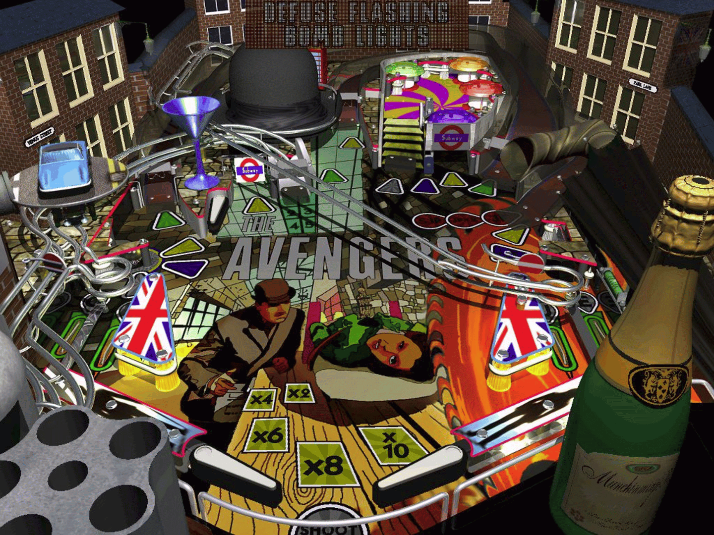 The Avengers Pinball screenshot