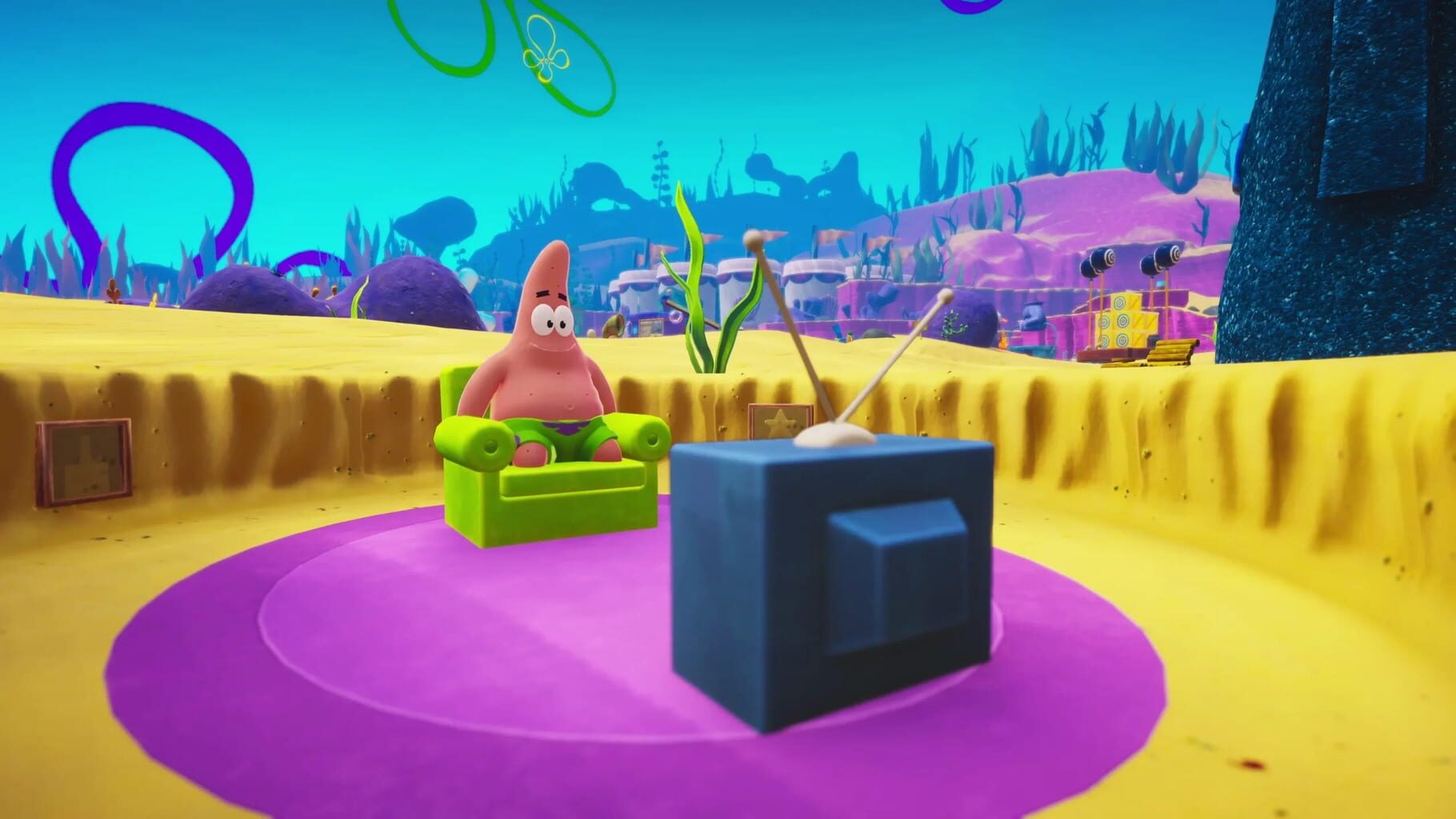 Captura de pantalla - SpongeBob SquarePants: The Patrick Star Game