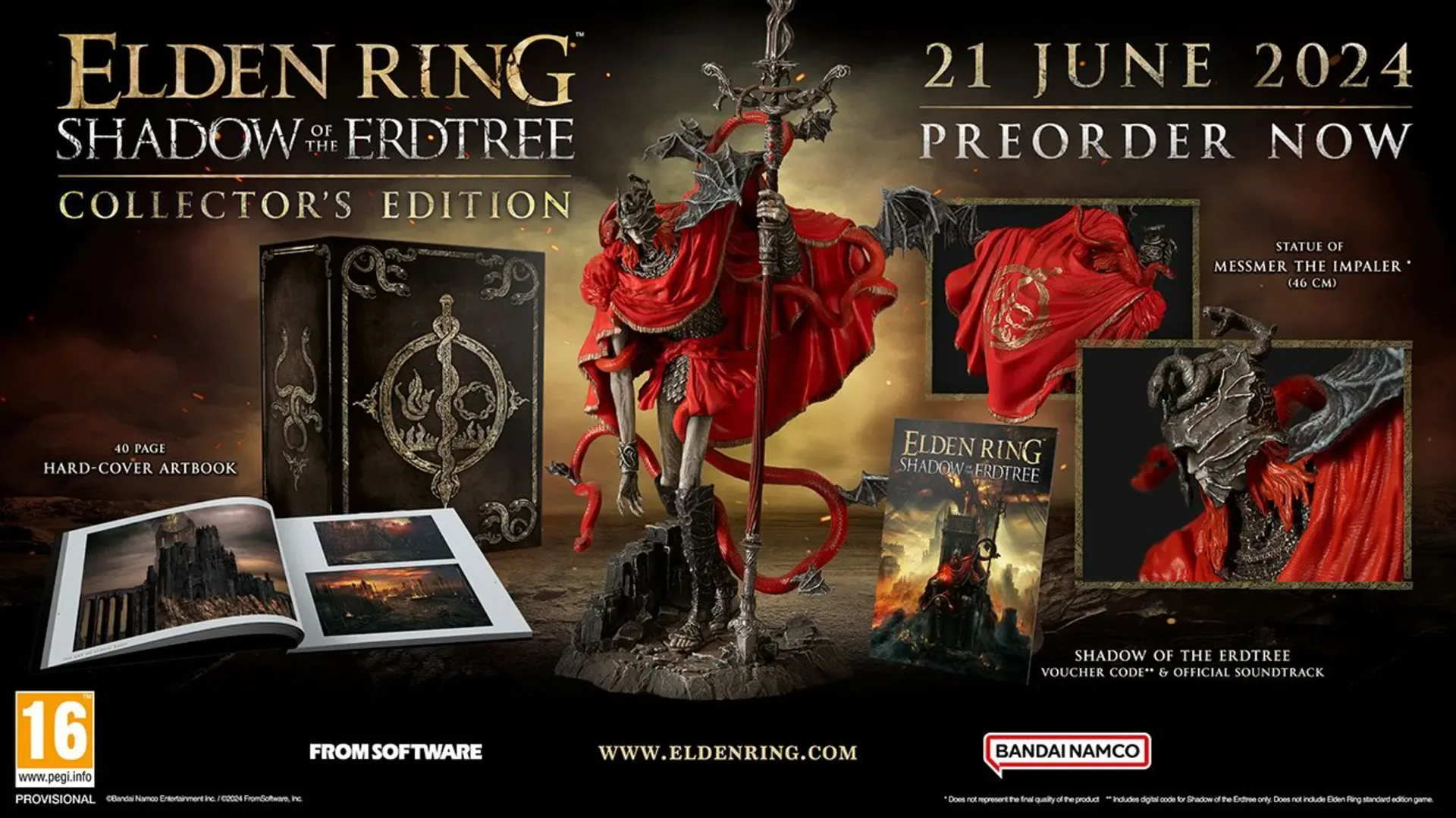 Elden Ring: Shadow of the Erdtree - Collector's Edition