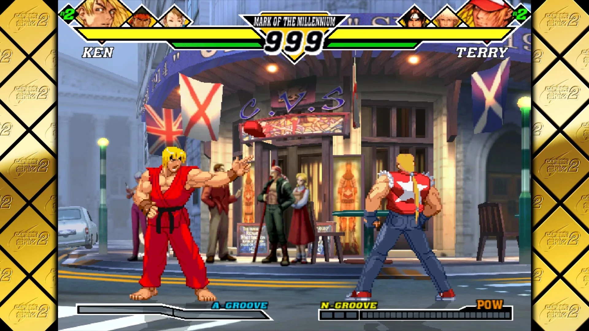 Captura de pantalla - Capcom Fighting Collection 2