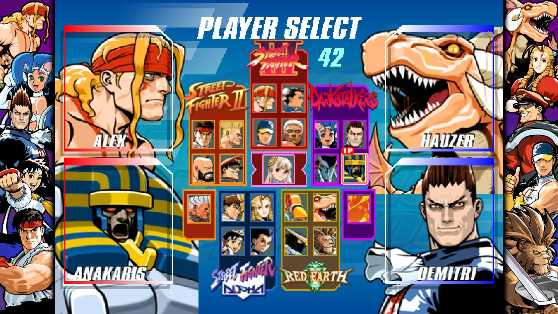 Captura de pantalla - Capcom Fighting Collection 2
