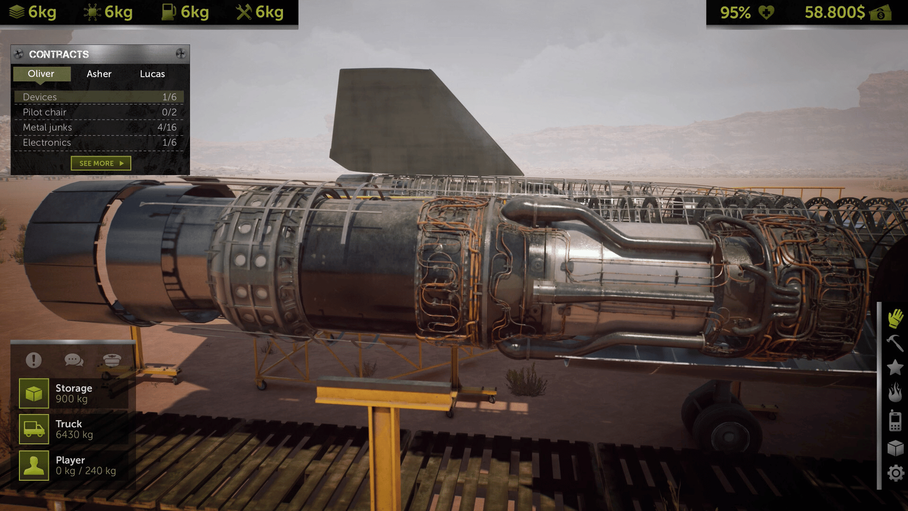 Plane Graveyard Simulator screenshot