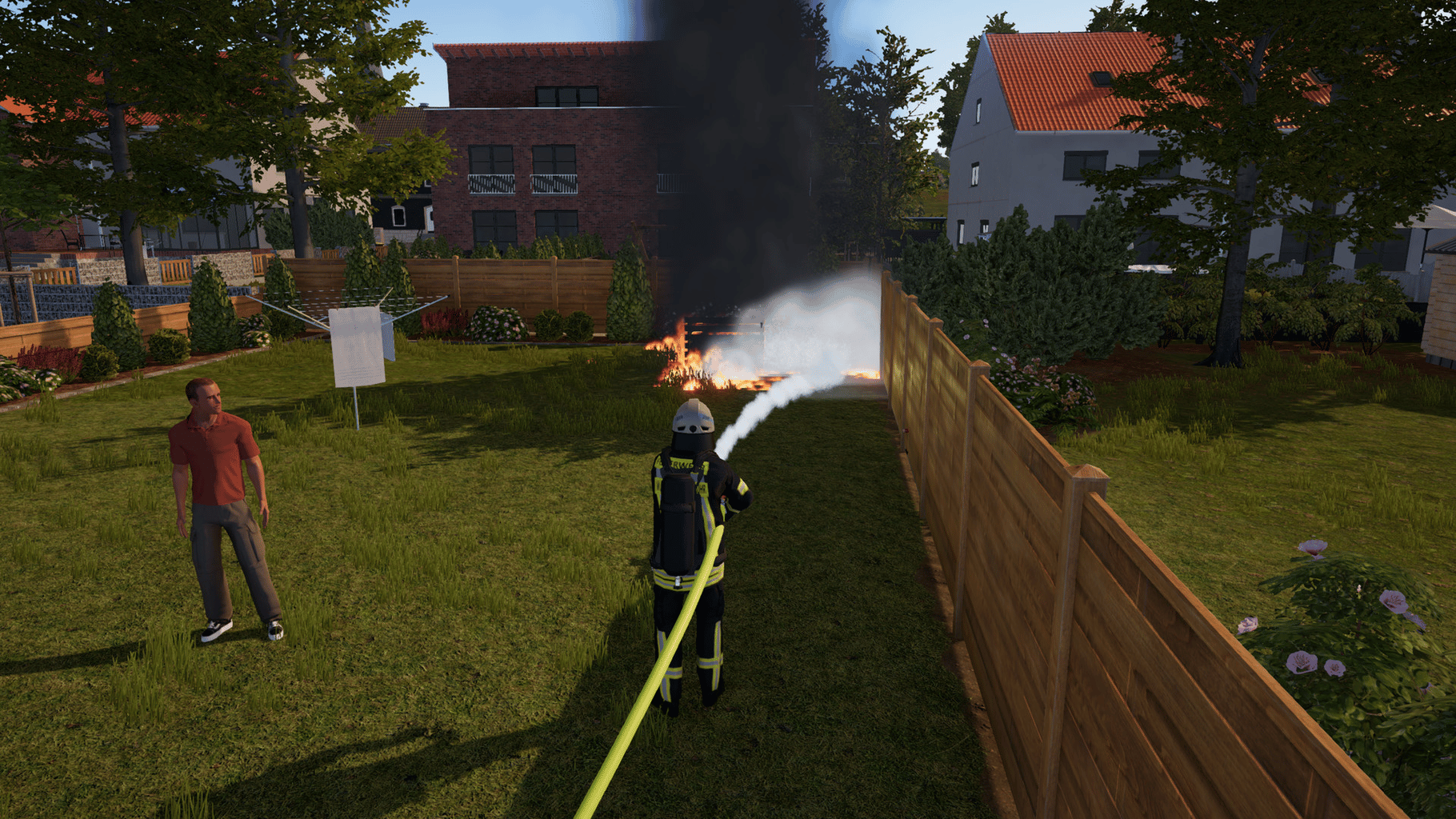 Emergency Call 112: The Fire Fighting Simulation 2 - Volunteer Firefighters screenshot