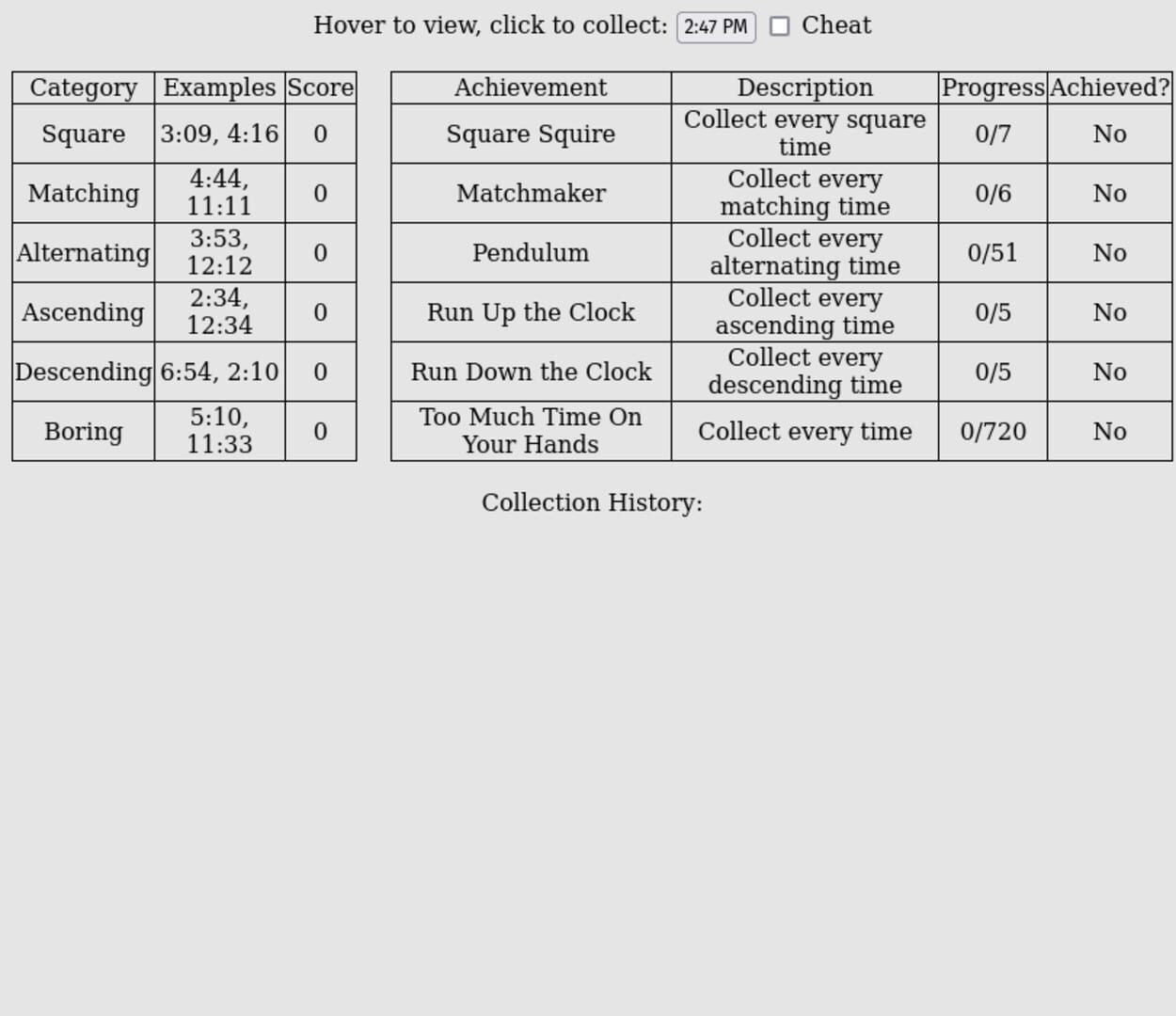Clockwatch - Screenshot
