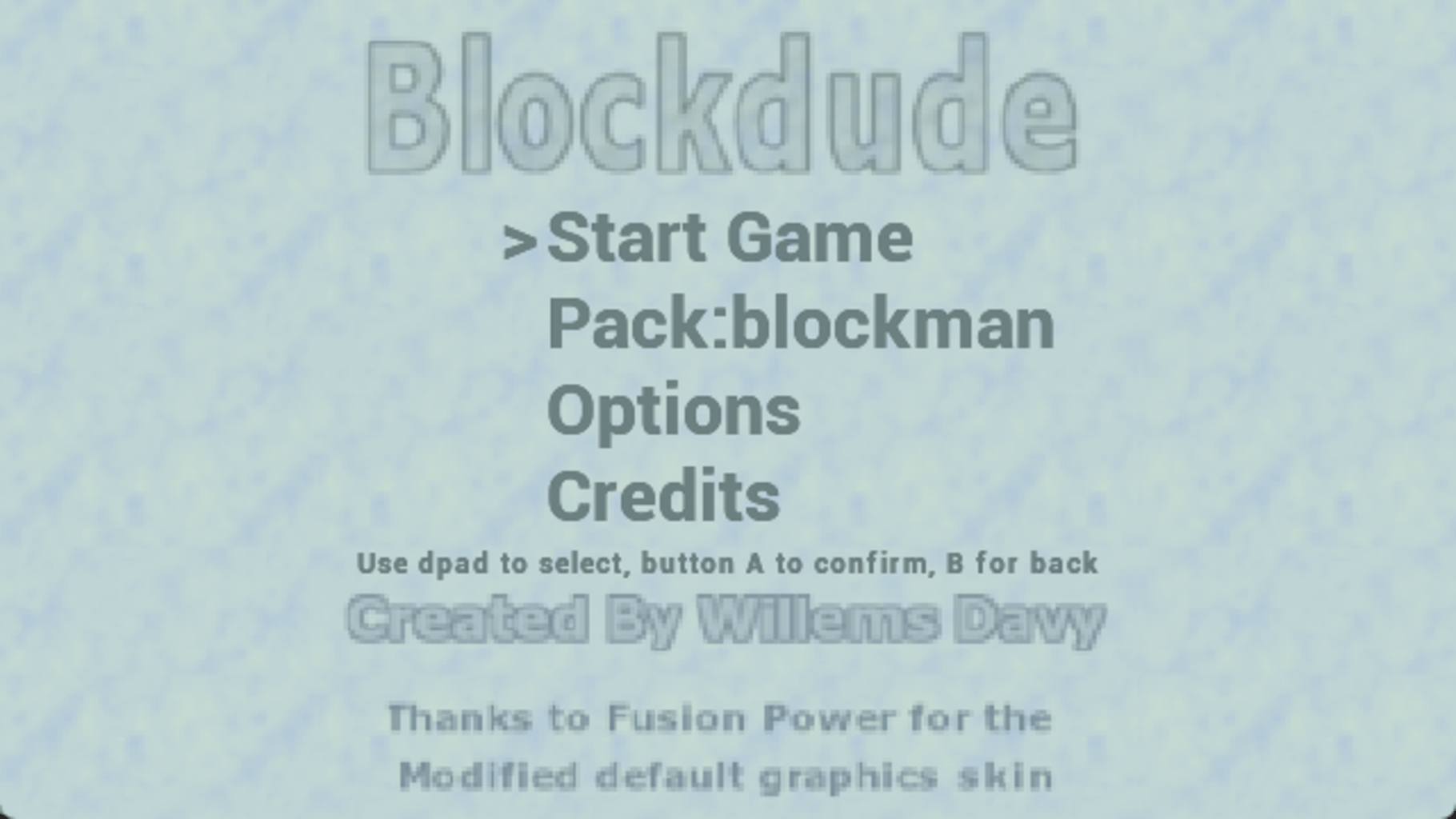 Blockdude screenshot