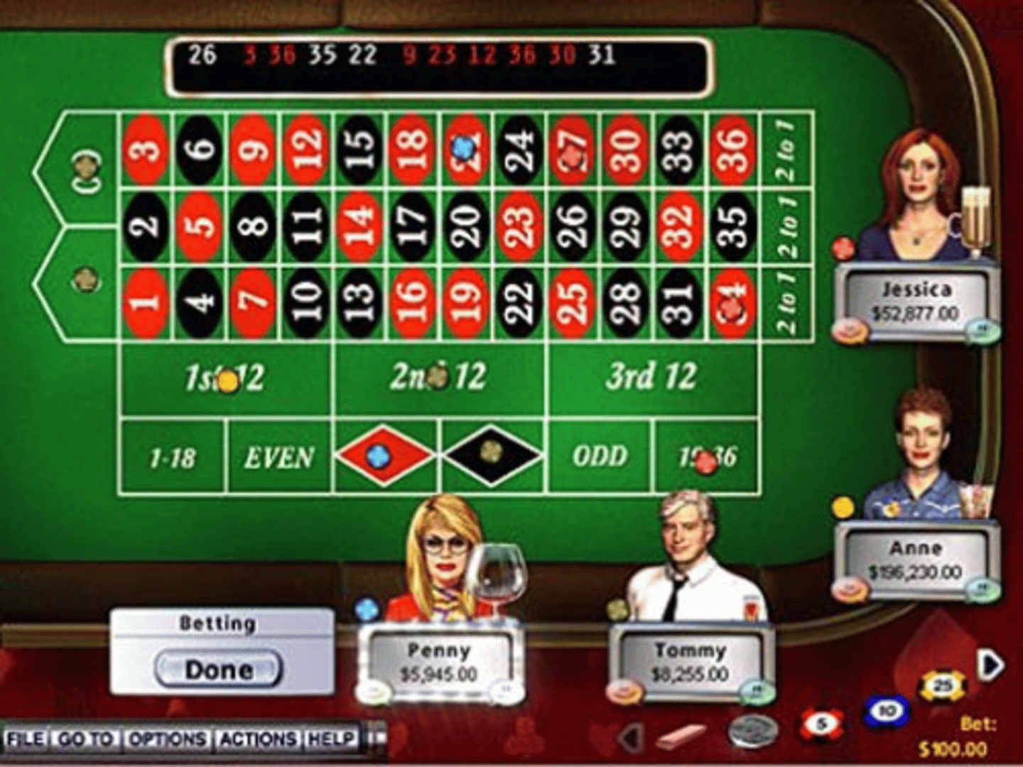 Hoyle Casino 2004 screenshot