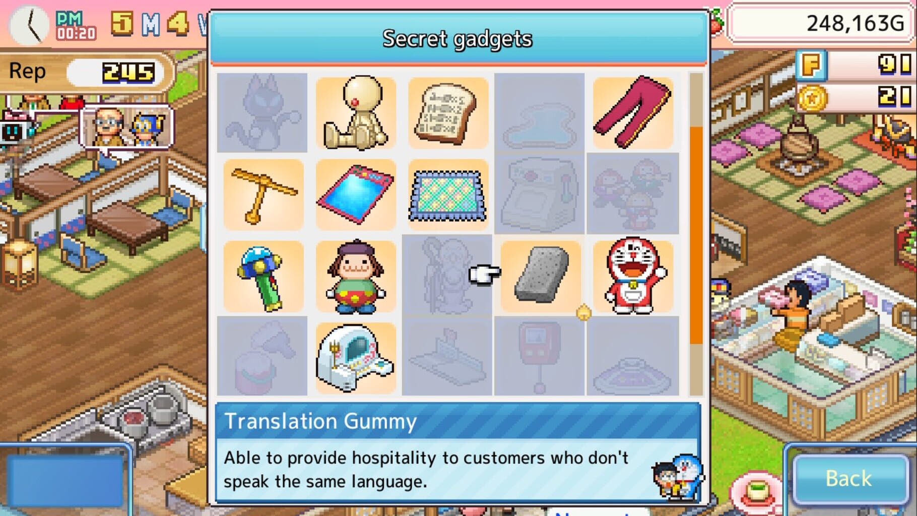 Doraemon's Dorayaki Shop Story screenshot