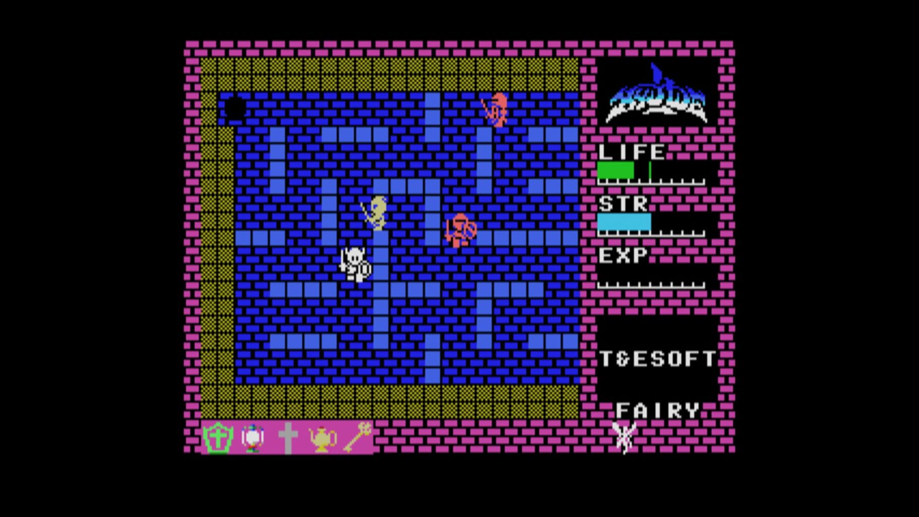 Eggconsole Hydlide MSX screenshot