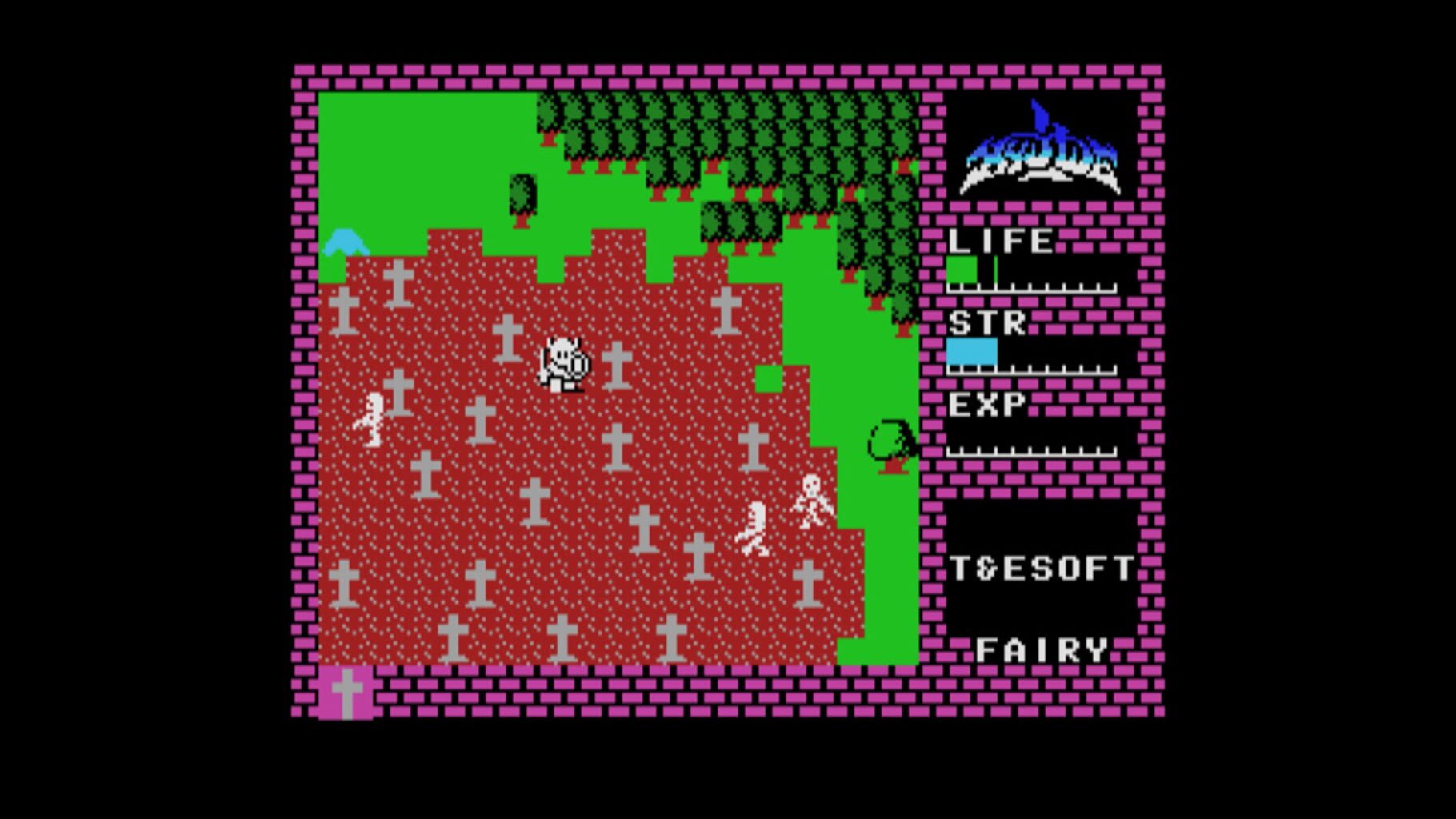 Eggconsole Hydlide MSX screenshot