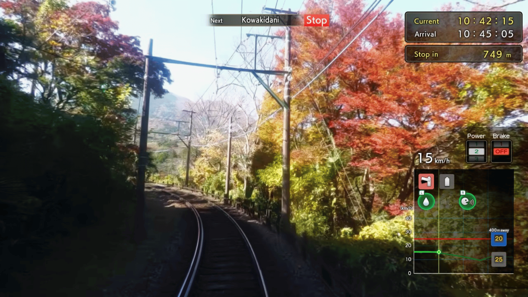 Japanese Rail Sim: Hakone Town of Natural Beauty and Hot Springs screenshot