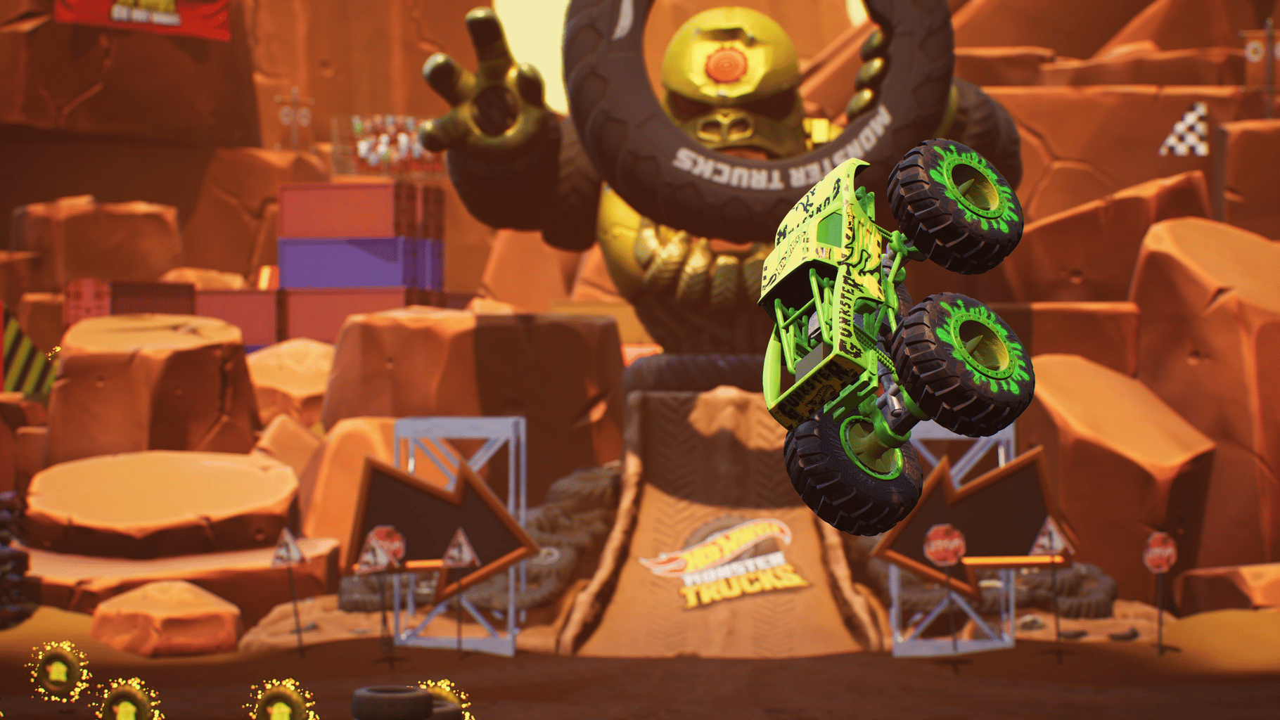 Hot Wheels Monster Trucks: Stunt Mayhem screenshot