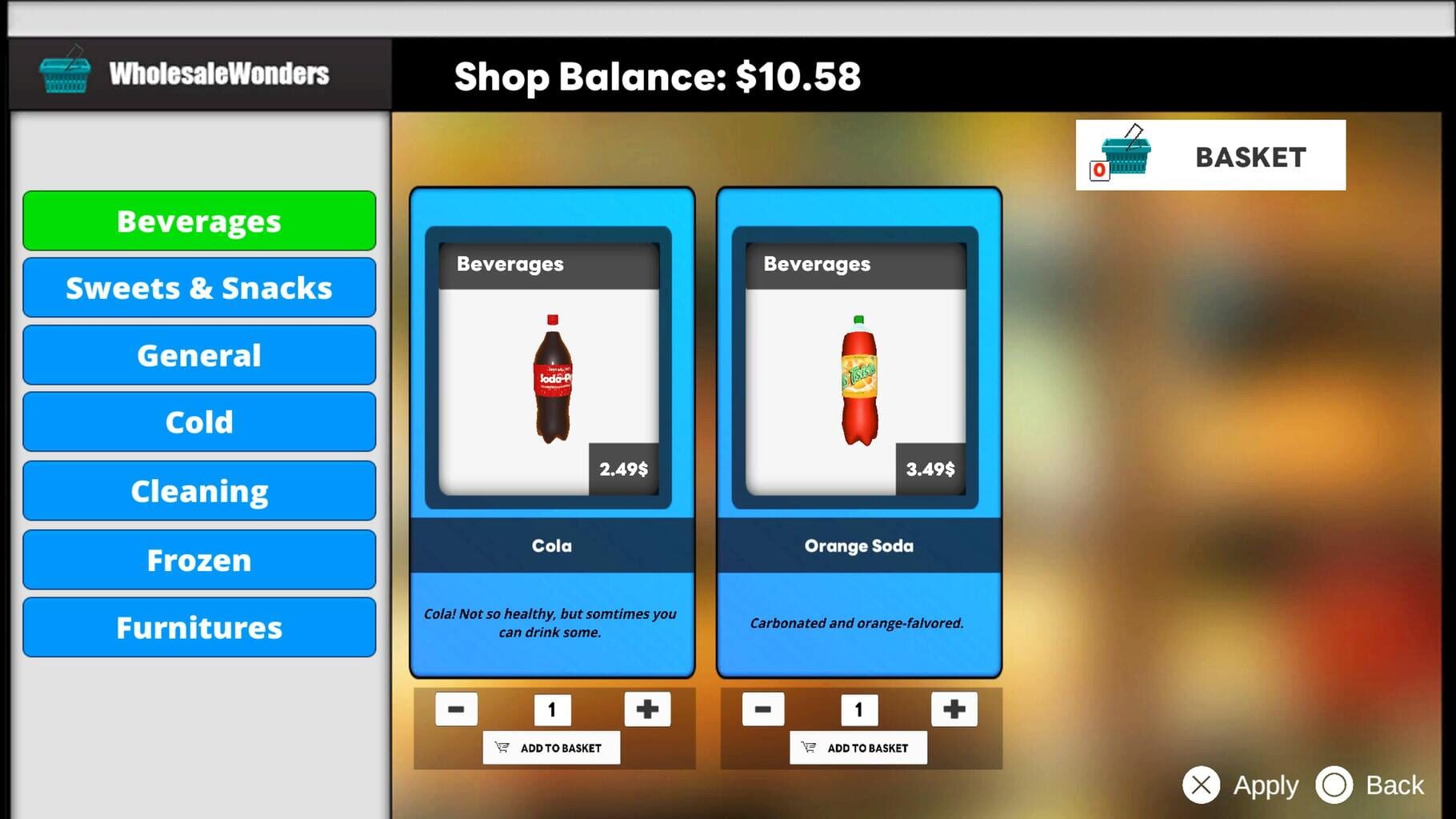 Supermarket Simulator Pro screenshot