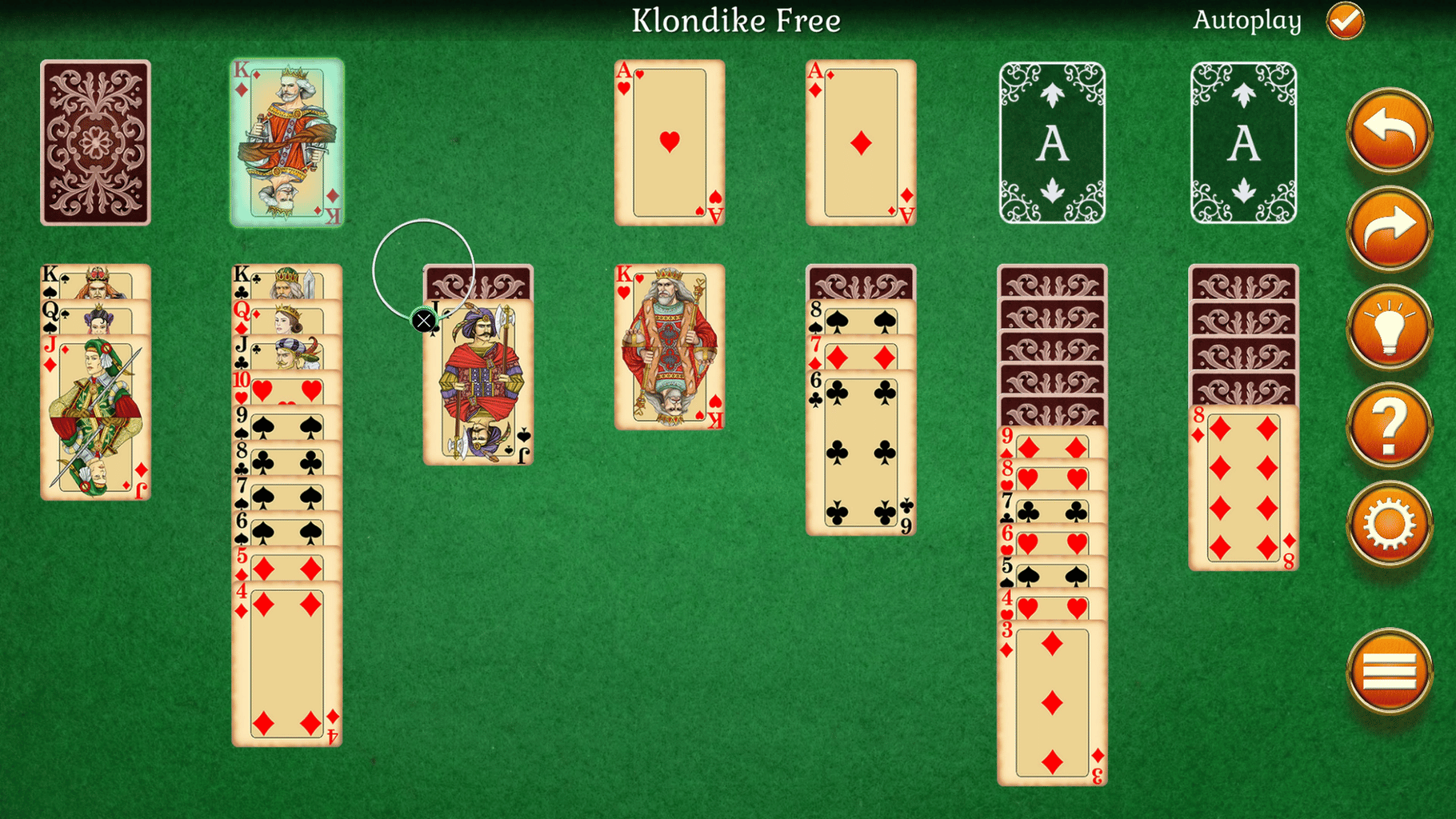 Perfect Klondike Solitaire: Collector's Edition screenshot