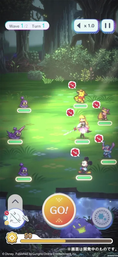 Captura de pantalla - Disney Pixel RPG