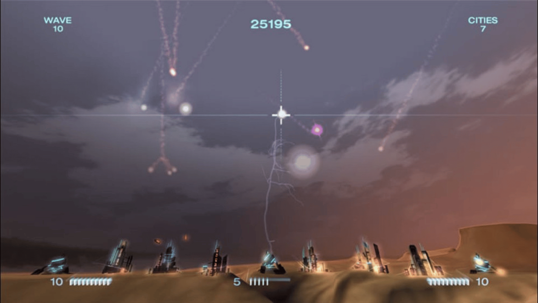 Missile Command screenshot