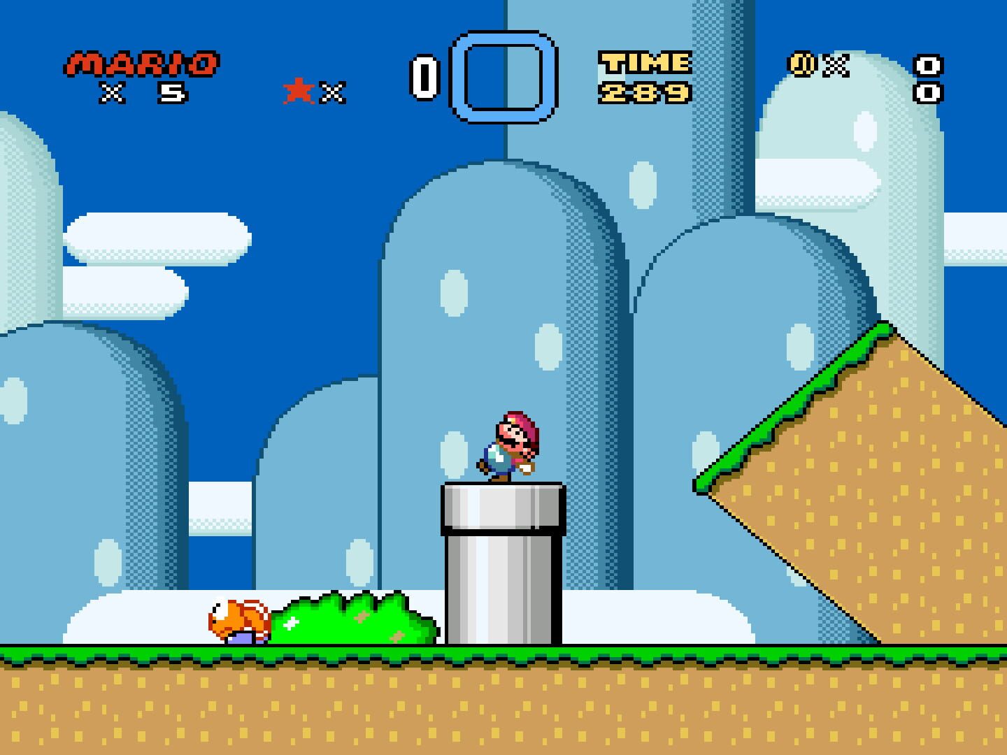 Super Diagonal Mario