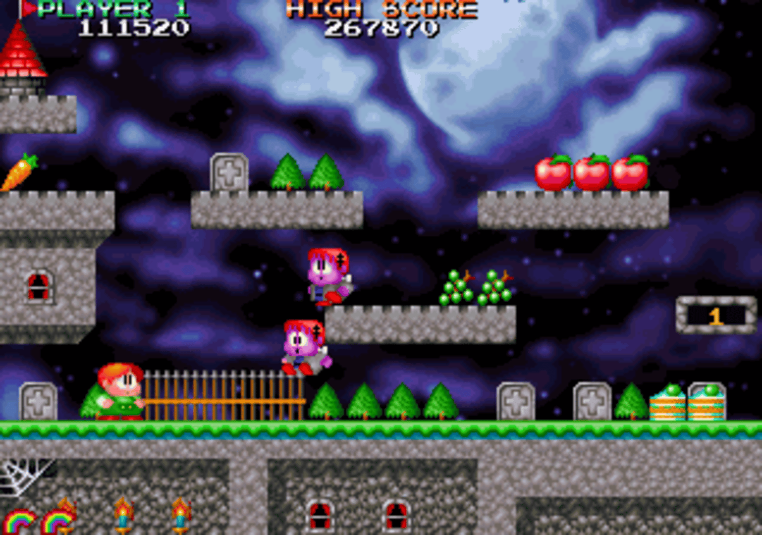 Bubble Bobble Also Featuring Rainbow Islands screenshot