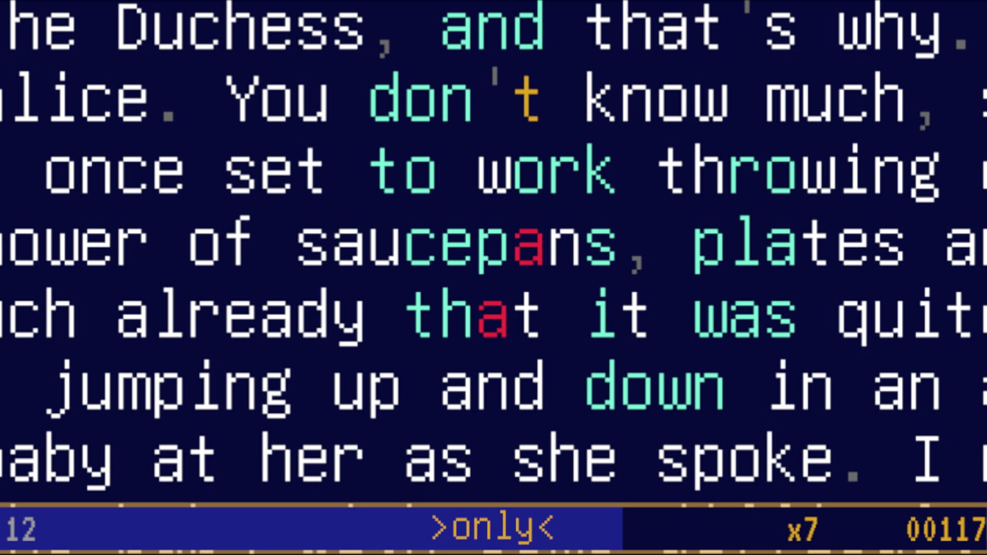 Bookworm - Screenshot