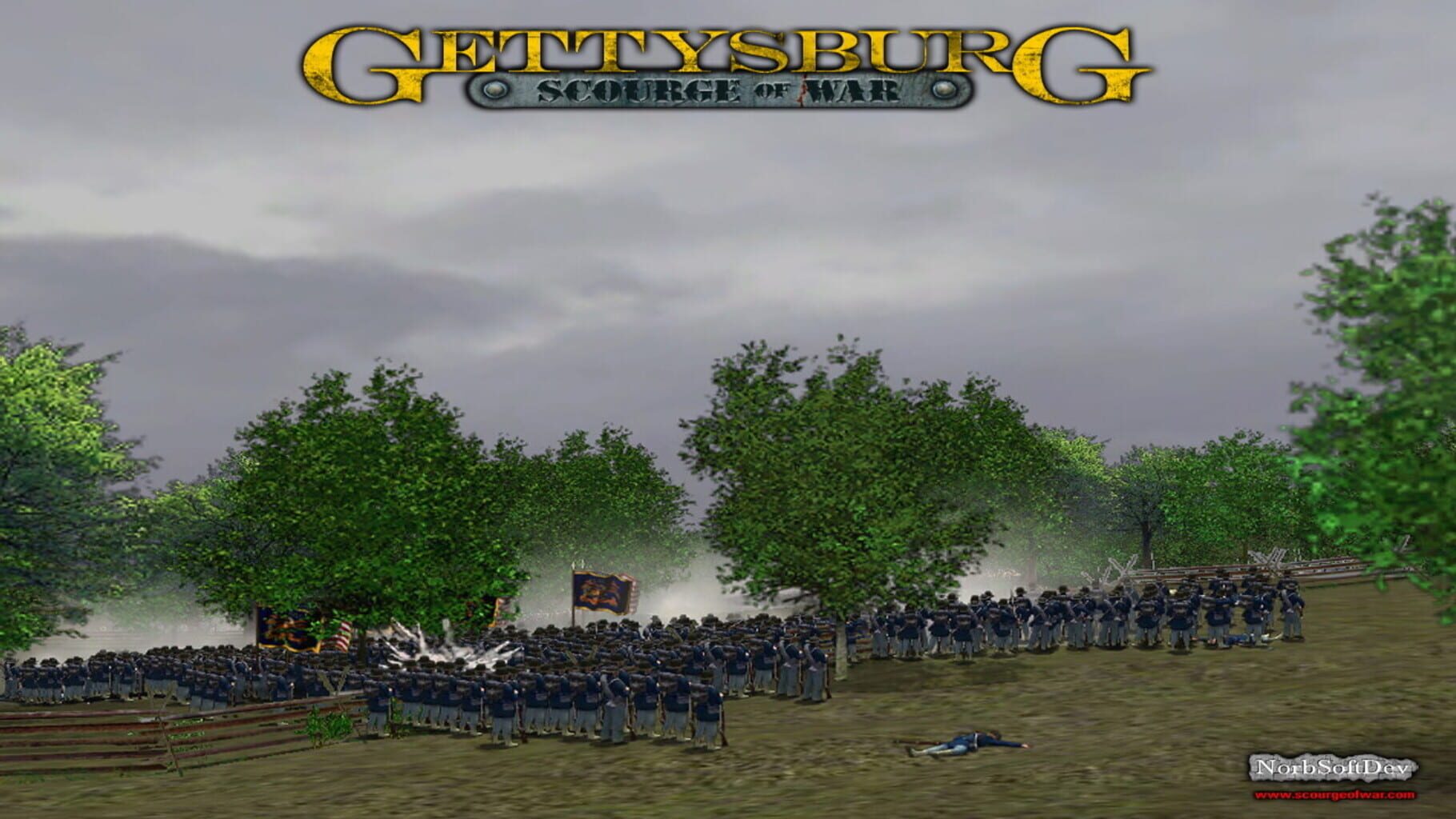 Captura de pantalla - Scourge of War: Gettysburg