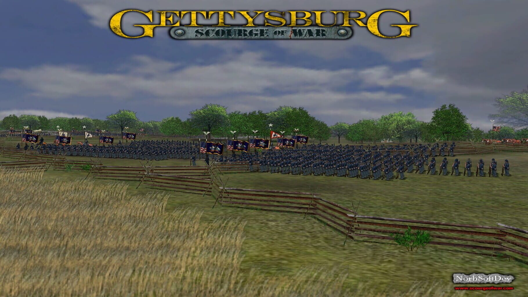 Captura de pantalla - Scourge of War: Gettysburg