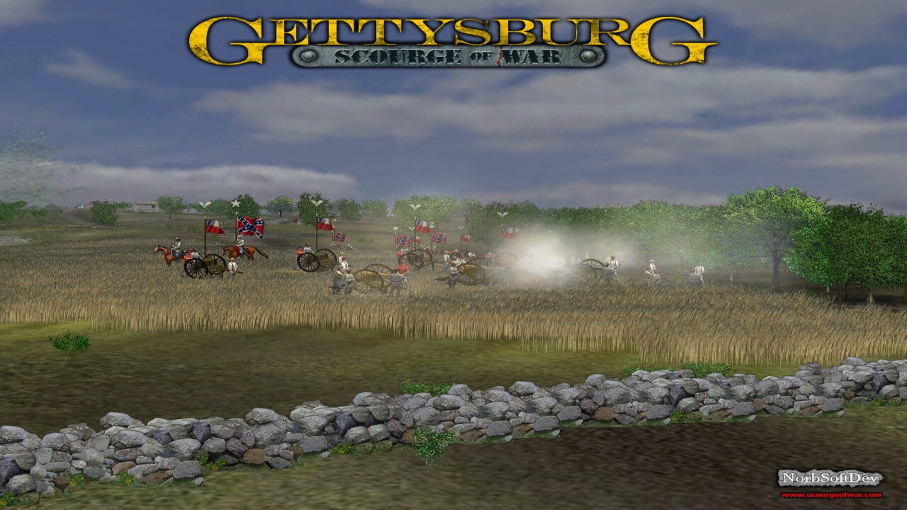 Captura de pantalla - Scourge of War: Gettysburg