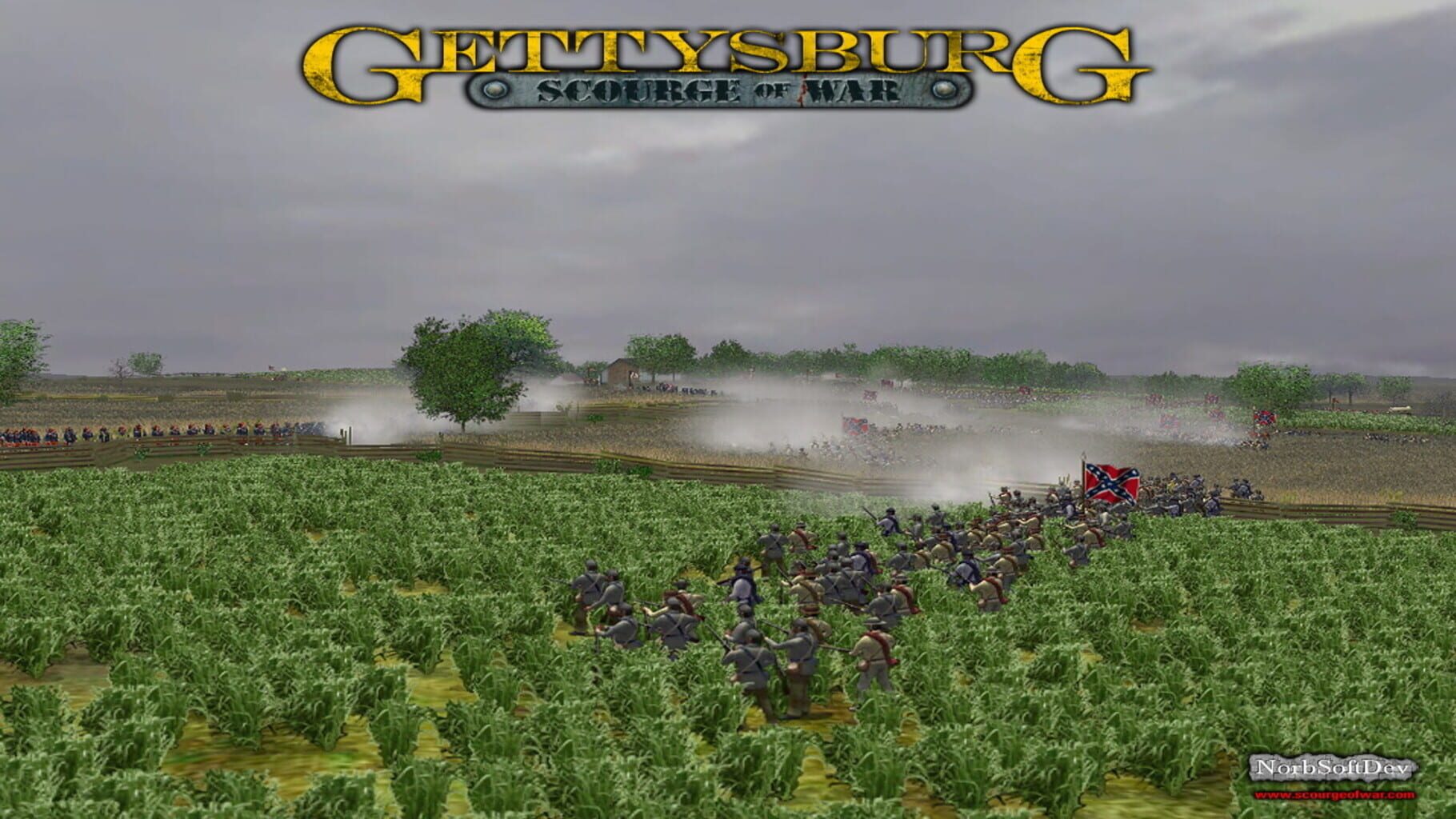 Captura de pantalla - Scourge of War: Gettysburg