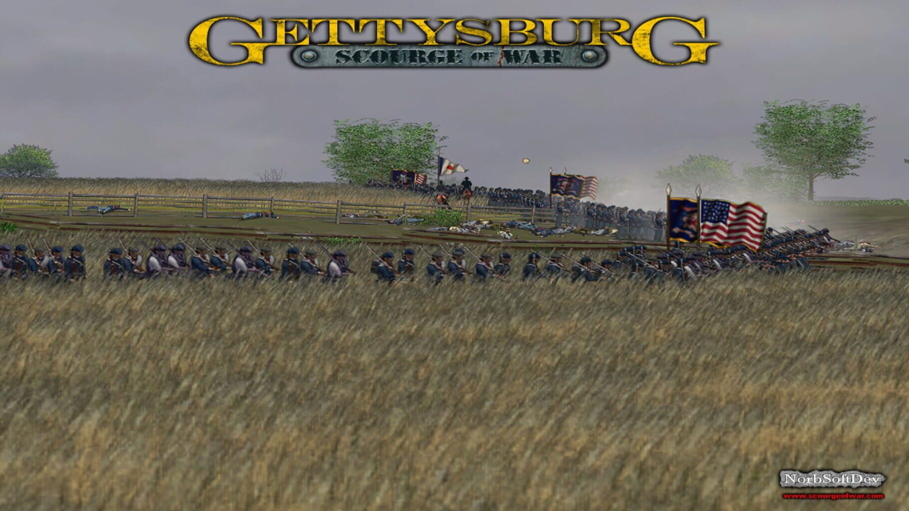 Captura de pantalla - Scourge of War: Gettysburg